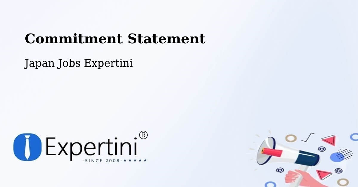 Corporate Commitment – Kinokawa Shi - Japan Jobs Expertini